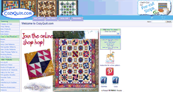 Desktop Screenshot of cozyquilt.com